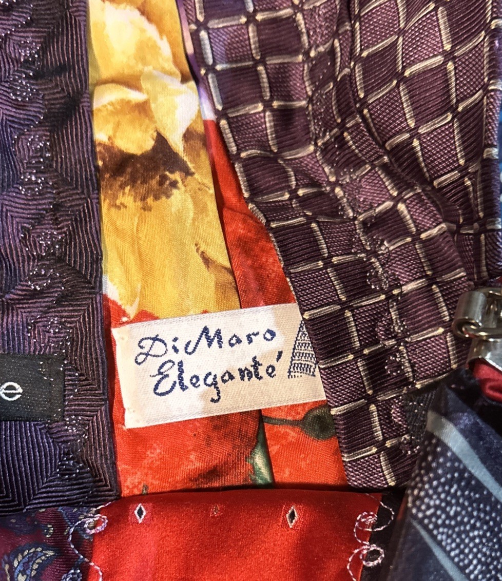 Handmade Patchwork Shoulder Bag W/ Beaded Strap (… - image 9