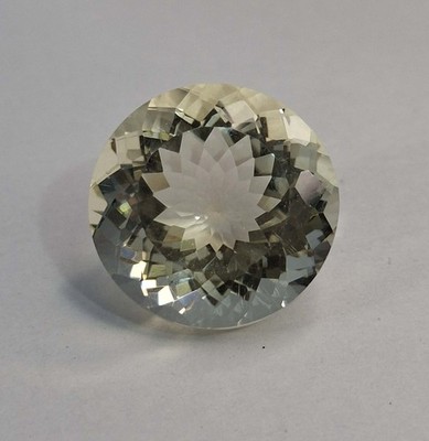 Citrine Round Cut 21-23 Ct Light Yellow Natural Certified Loose Gemstone SB1132