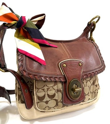 RARE Y2K Coach Vtg Ltd Ed 65th Anniversary Legacy Hippie Crossbody