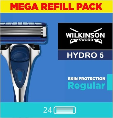 Wilkinson Sword Hydro 5 Skin Protection 24 Rasierklingen OHNE Umverpackung