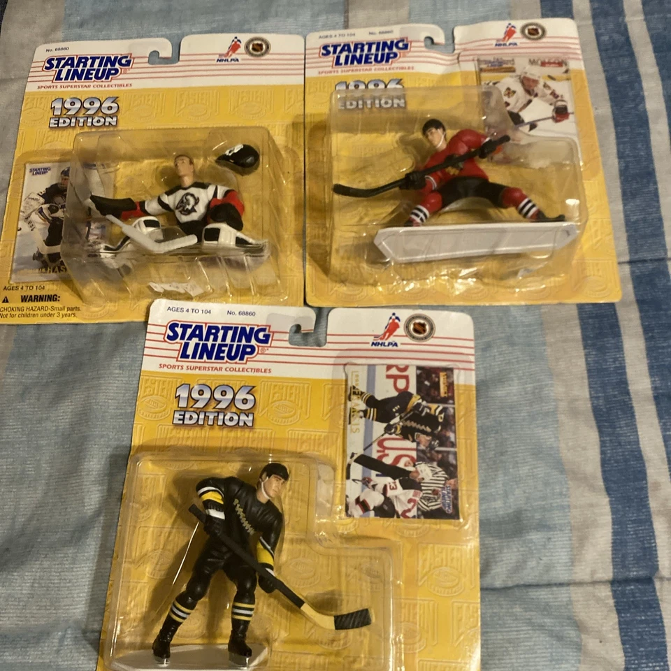 Lote de 5 alineación inicial 1998 lote NHL. 3 lote 1996 3 1997 1 lote 1995 Foto 4 de 4