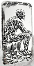 10 ozt 999 Fine Silver Art Bar - ICEMAN - ADAMO TECHNE- Limited Edition 104.90 per troy oz