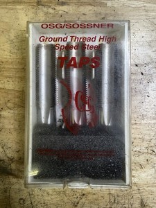OSG/Sossner 7/8”-14 UNF GH4 bottoming hand taps, part number 11359-00