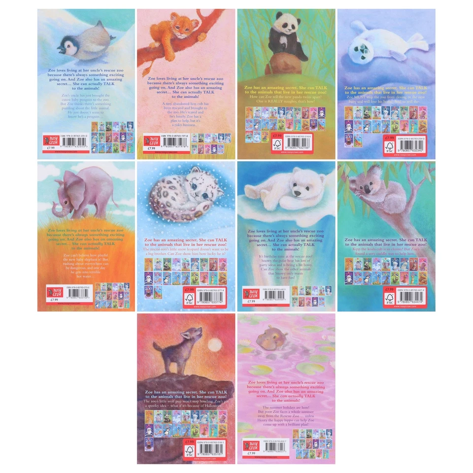 Zoes Rescue Zoo Series 1 By Amelia Cobb 10 Books Collection Set - Ages 5-7 - PB - Image 3 of 4