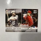 2018 Topps Now - Moment of the Week Shohei Ohtani, Babe Ruth #MOW-1 /17750 (RC)