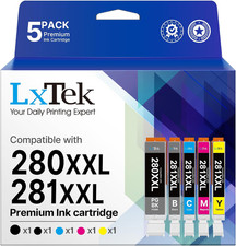 280 281 XXL Ink Cartridges Replacement for Canon 280XXL 281XXL Ink