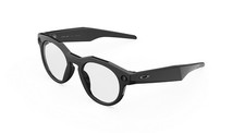 Brand New Oakley Meta HSTN Black Frame Clear Lenses AI Llama