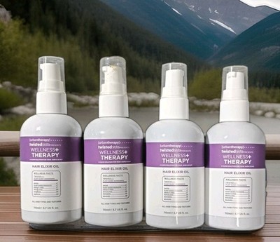 Lot Of 4 Twisted Sista Wellness +Therapy UrbanTherapy Hair & Scalp Elixer Oil