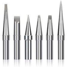 6pc Soldering Iron Replacement Tips for Weller ET WES51 WESD51 WE1010NA PES51