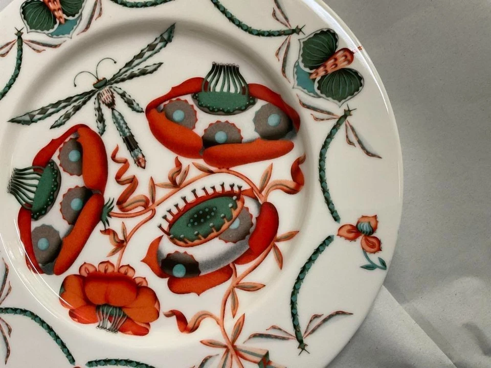 Assiette plate Iittala Korento Klaus Haapaniemi design Finlande rare vaisselle - Photo 2/4