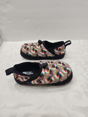 The North Face Kids Size 1 Shoes Thermoball Traction Mule Slippers Multicolor 