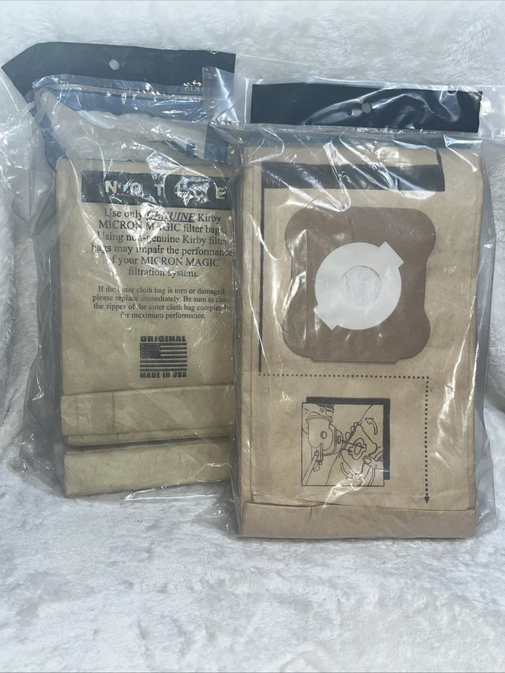 Genuine Kirby Vacuum Bags 15 count for Models G4, G5 and Gsix 197394 - Image 4 of 4