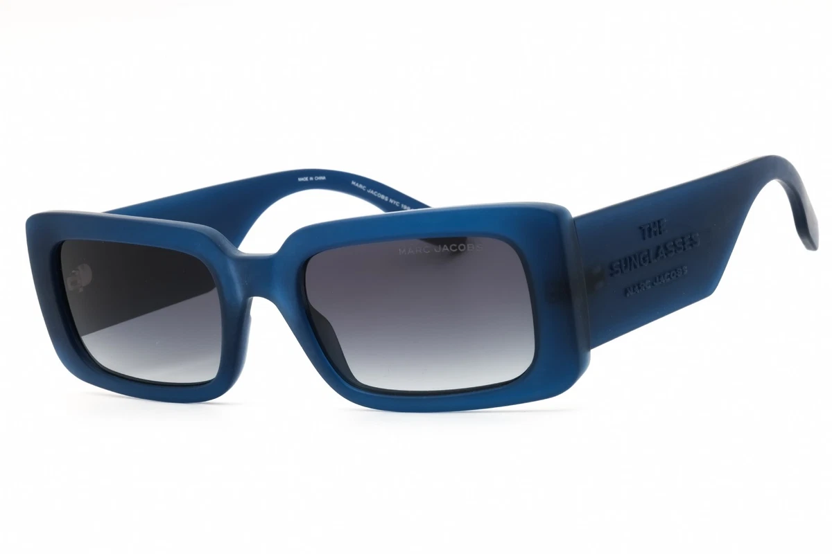 NWOT Marc Jacobs MARC 639/S Oversized Square Sunglasses Blue Gradient CAT 3 Amazon.com: Marc Jacobs MARC 639/S Black/Grey Shaded 57/18  main image 4