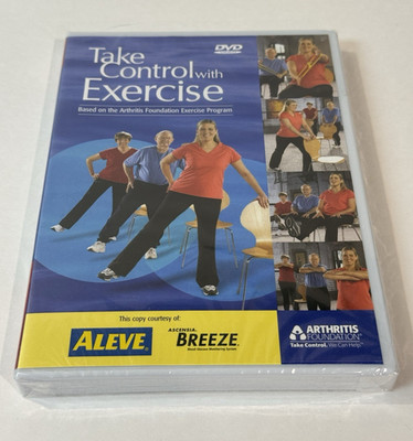 Take Control with Exercise DVD Arthritis Senior Beginner Flexibility Stress NEW