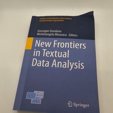 New Frontiers in Textual Data Analysis by Giuseppe Giordano Paperback Book