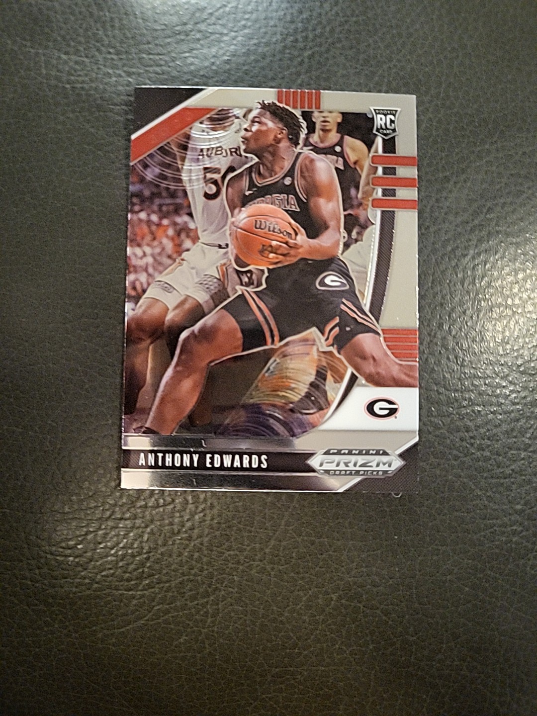 Anthony Edwards Rookie 2020 Panini Prizm Draft Picks #1 Georgia Bulldogs 💙