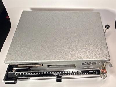 Accu-Weigh 125 TL Bench Beam Mechanical Scale 125 lb West Germany Working
