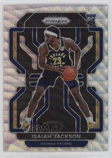2021-22 Panini Prizm Silver Wave Prizm Isaiah Jackson #309 1u6