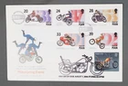 MayfairStamps Isle of Man FDC 1993 Nakano Perfin Motorcycle Combo US Mixed Frank
