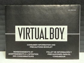 Virtual Boy Wario Land (Nintendo Virtual Boy) No CB insert. Good Condition