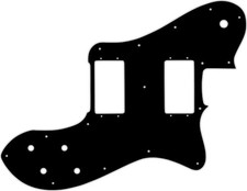 WD Custom Pickguard For Fender 1972-1982 Vintage Telecaster Deluxe #03G Black...