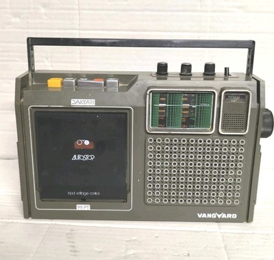 Grabadora Retro Vanguard 99 Pt Daktari Solo Funciona Radio SOLO A PILAS