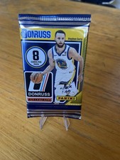 2024-25 Donruss NBA Value Pack – 8 Cards – Stephen Curry Cover – Sealed