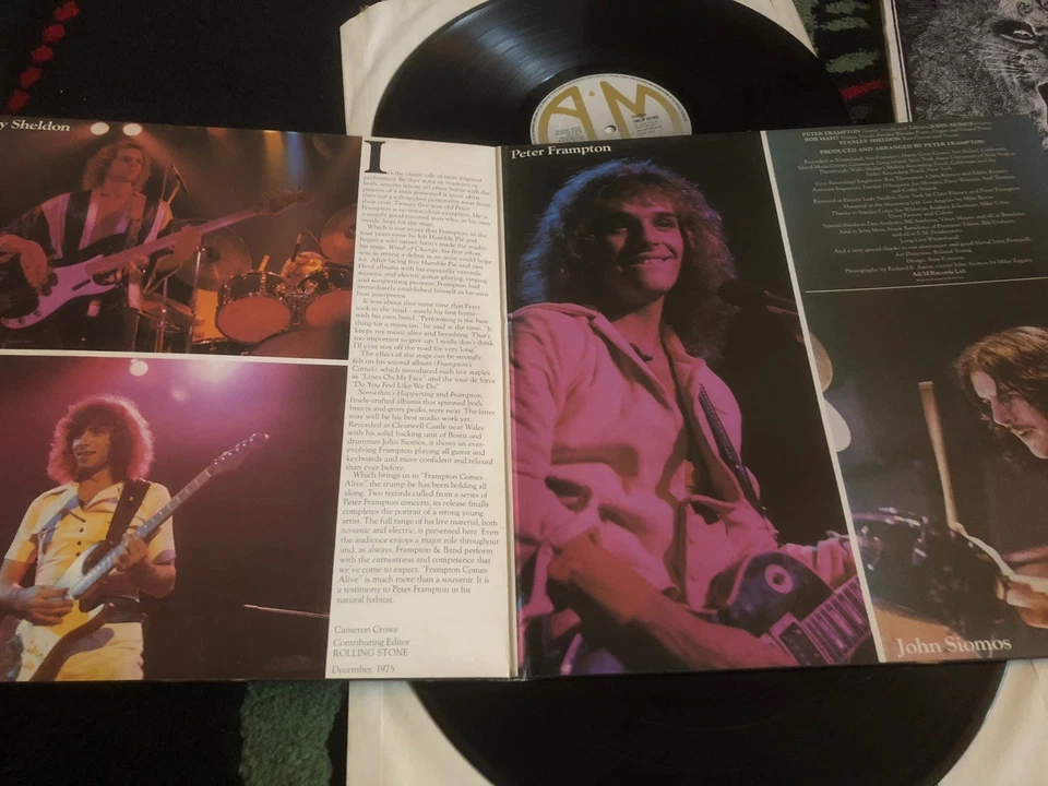 FRAMPTON COMES ALIVE DBL LP A1/B1/C2/D5 EARLY UK PRESS IN EXCELLENT CONDITION - Image 4 of 4