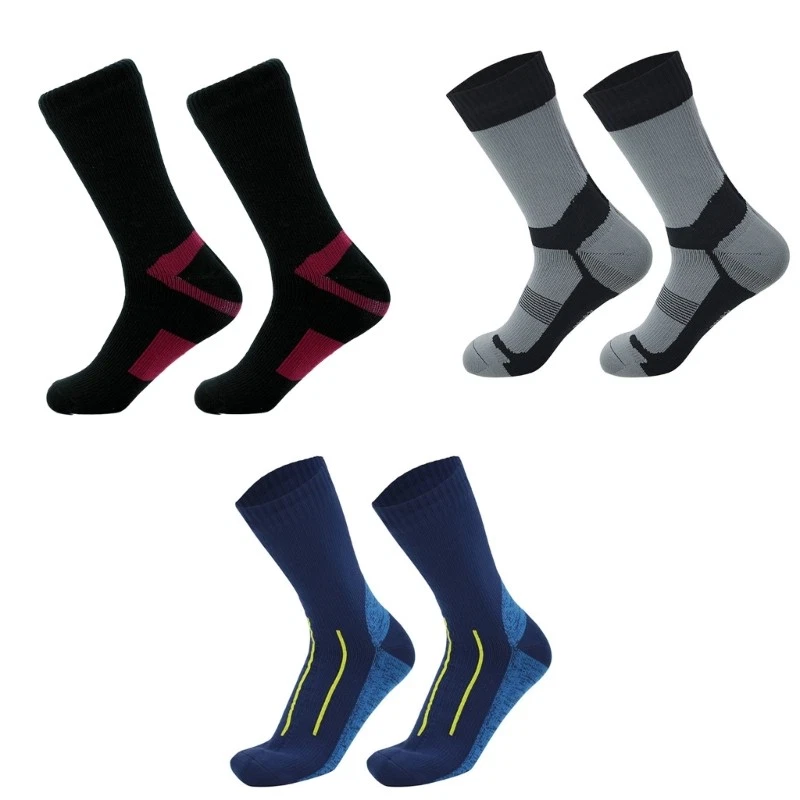 1 Pair Slim Waterproof Socks, Moisture Wicking Breathable and Waterproof Socks