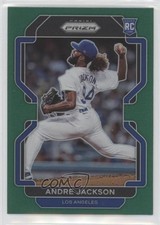 2022 Panini Prizm Tier II Green Prizm Andre Jackson #127 0qi3