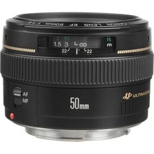 Canon EF 50mm f/1.4 USM Standard and Medium Telephoto Lens Canon SLR 2515A004