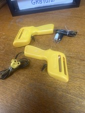 Vintage Aurora HO Scale Slot Car Controllers Yellow 2 DIFFERENT CONNECTORS