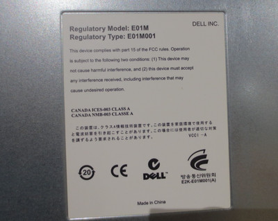 DELL E01M 0W307K /03DJRJ SAS CONTROLLER MODULE MD12 SERIES 6GB
