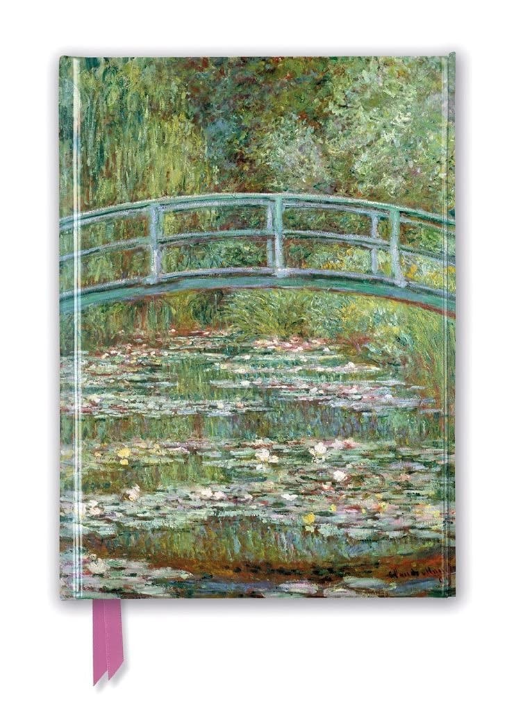 Claude Monet: Bridge over a Pond of Water Lilies (Foiled Journal) (Flame Tree Notebooks) - Image 5
