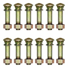 81821369 370938S36 12 Disc To Rim Shoulder Bolt Nut Fits Ford 8N 9N 2N NAA 600