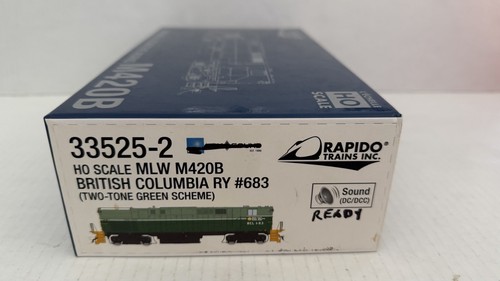 Trenes Rapido HO 33525-2 MLW M420B Columbia Británica RY DCC y listo para sonido #683 | Condition: New: Other (See Details)
