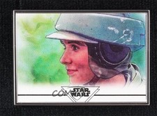 2021 Star Wars: Stellar Signatures Princess Leia Organa Dan Bergren Sketch k4s