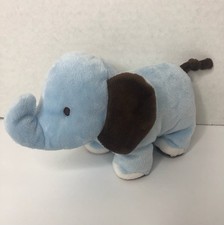 Carter's Child of Mine Blue Elephant Plush Lovey 7 Stuffed Animal Toy