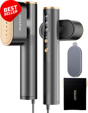 Jack Rose Travel Steamer 2-in-1 Iron 100-220V Fast Heat Dual Voltage