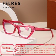 Women Retro Butterfly Anti Blue Light Reading Glasses Fashion Presbyopic Readers