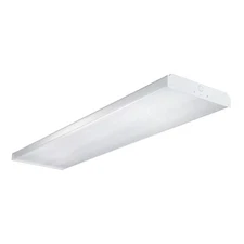 4 Ft. White 4-Light Residential Fluorescent Wraparound Fixture