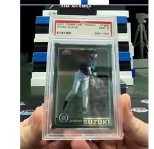 2001 Topps Chrome Traded ICHIRO SUZUKI PSA 9