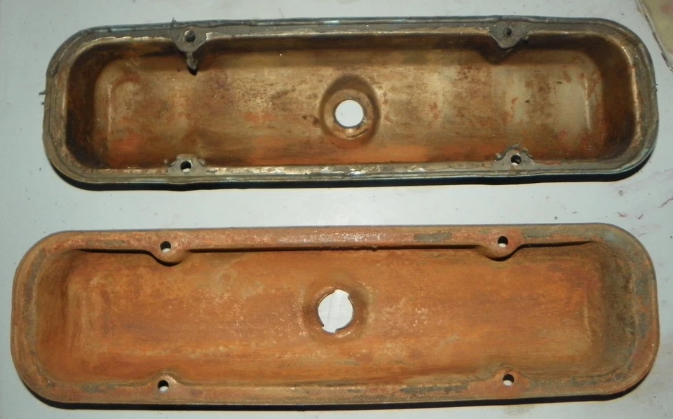 GTO LEMANS FIREBIRD TRANS AM CATALINA BONNEVILLE CUBIERTAS DE VÁLVULA PINTADAS ORIGINALES 4 Foto 2 de 2