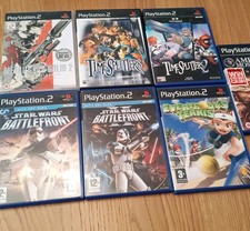 PS2 Game Bundle. Star Wars Battlefront, Time splitters, Metal Gear Solid 2 +More