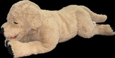 BenBen Golden Retriever Puppy Dog Tan 20  Floppy Plush Stuffed Animal Soft BA