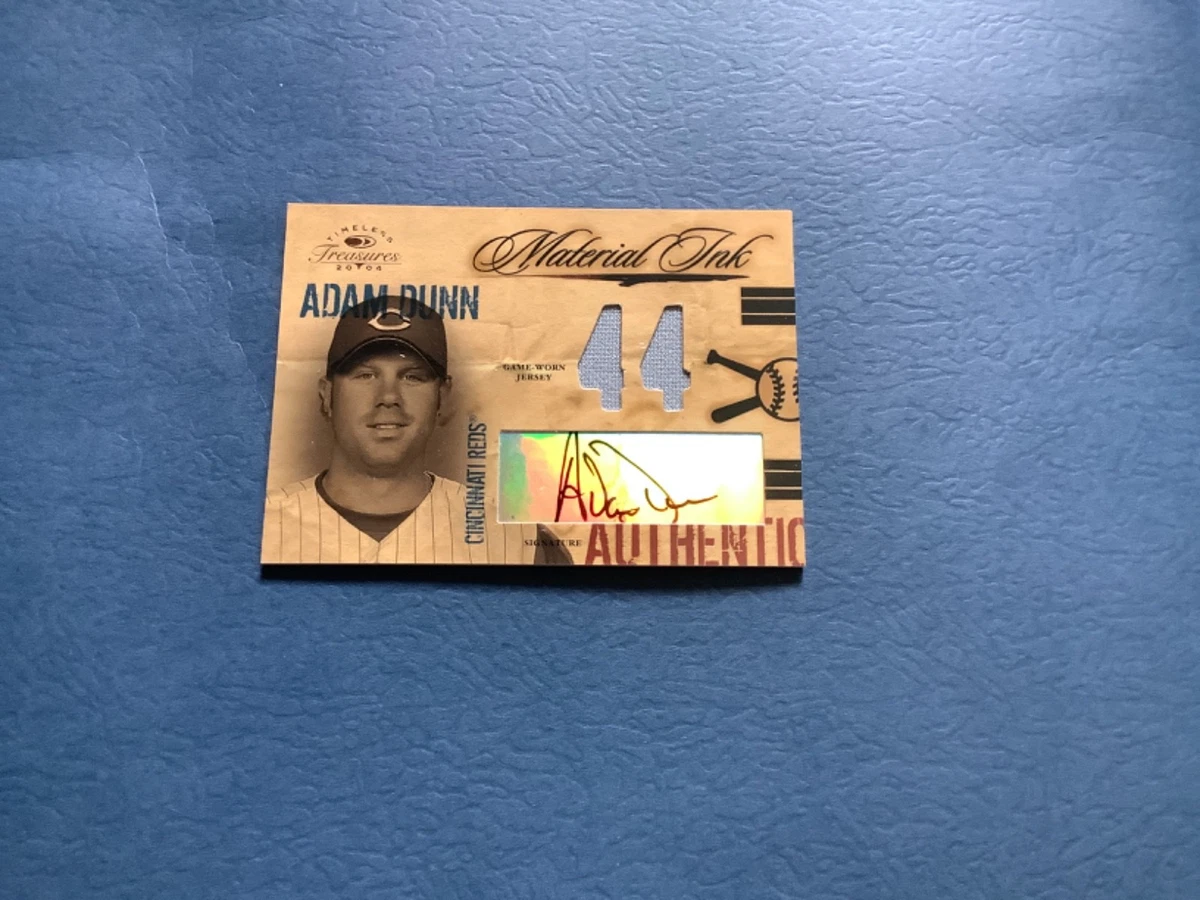 Adam Dunn Original Baseball Sports Trading Cards & Accessories for