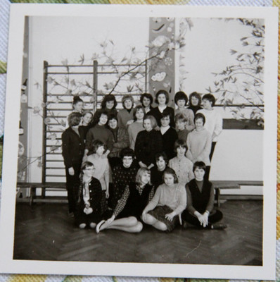 Photo 1965 student 5th grade school woman girl AJ