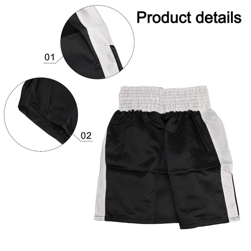 Muay Thai Shorts Unisex Fitness Shorts atmungsaktiv Stoff bequeme Materialien - Bild 6 von 17