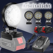 Tragbare LED-Taschenlampe Für Bosch 18V GBA Akku Arbeitsleuchte / Ladegerät 2025