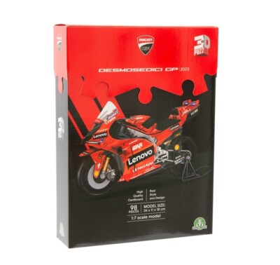 GRANDI GIOCHI PUZZLE 3D 98 PEZZI MOTO DUCATI DESMOSEDICI GP 2023 1:7  DUP00000